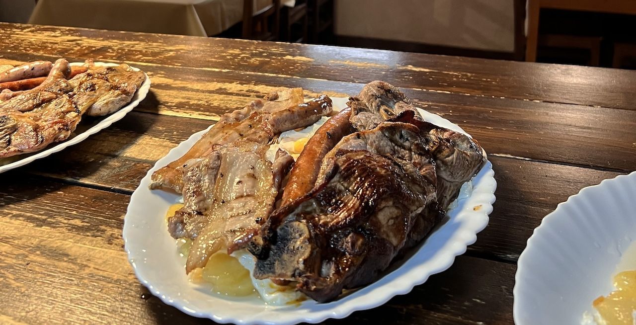 Almuerzo campero de Casa Sanchiz